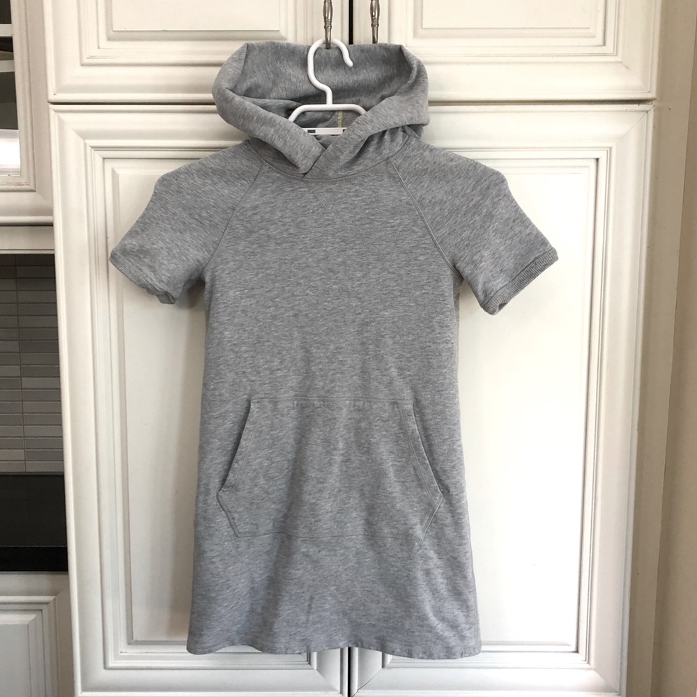 SIZE 4 - RARE Ivivva by Lululemon girls hoodie dress 🍋